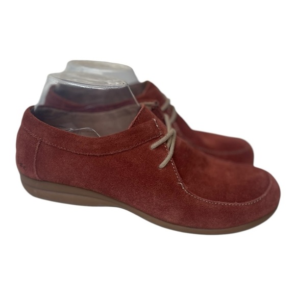 BOC Born Concept Women’s Lynton Burnt Orange Suede Shoes - Picture 1 of 8